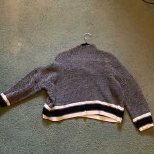 Shein sweater flare sleeve